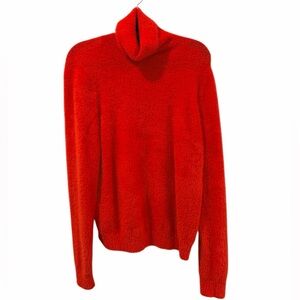 Red Halogen Turtle Neck Sweater - Super Cozy & Soft